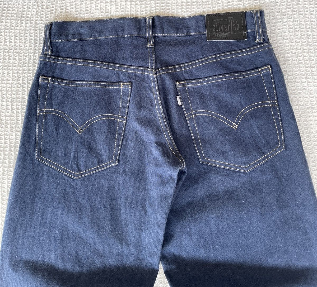 Levi's Hype‼️Vintage’90s🔥Levi’s SilverTab🔥Baggy Jeans Size US 34 / EU 50 - 3 Thumbnail