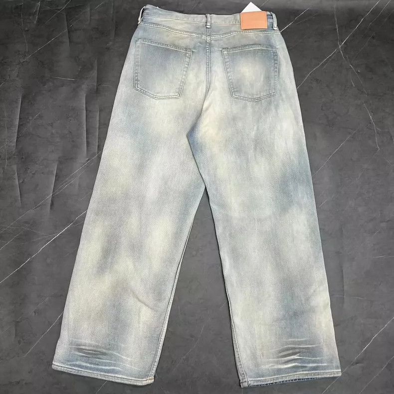 Acne Studios Acne Studios Cat whiskers mud-dyed distressed distressed d Size US 34 / EU 50 - 2 Thumbnail