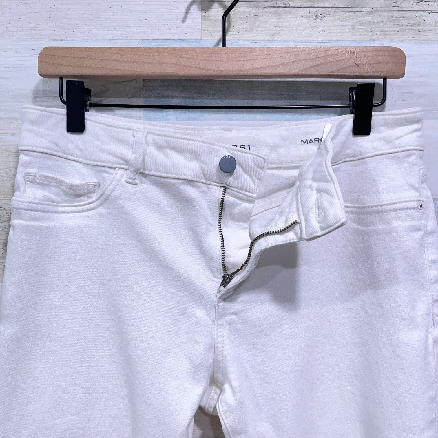 DL1961 DL1961 Margaux Instasculpt Ankle Skinny Jeans White 30 Size 30" / US 8 / IT 44 - 3 Thumbnail