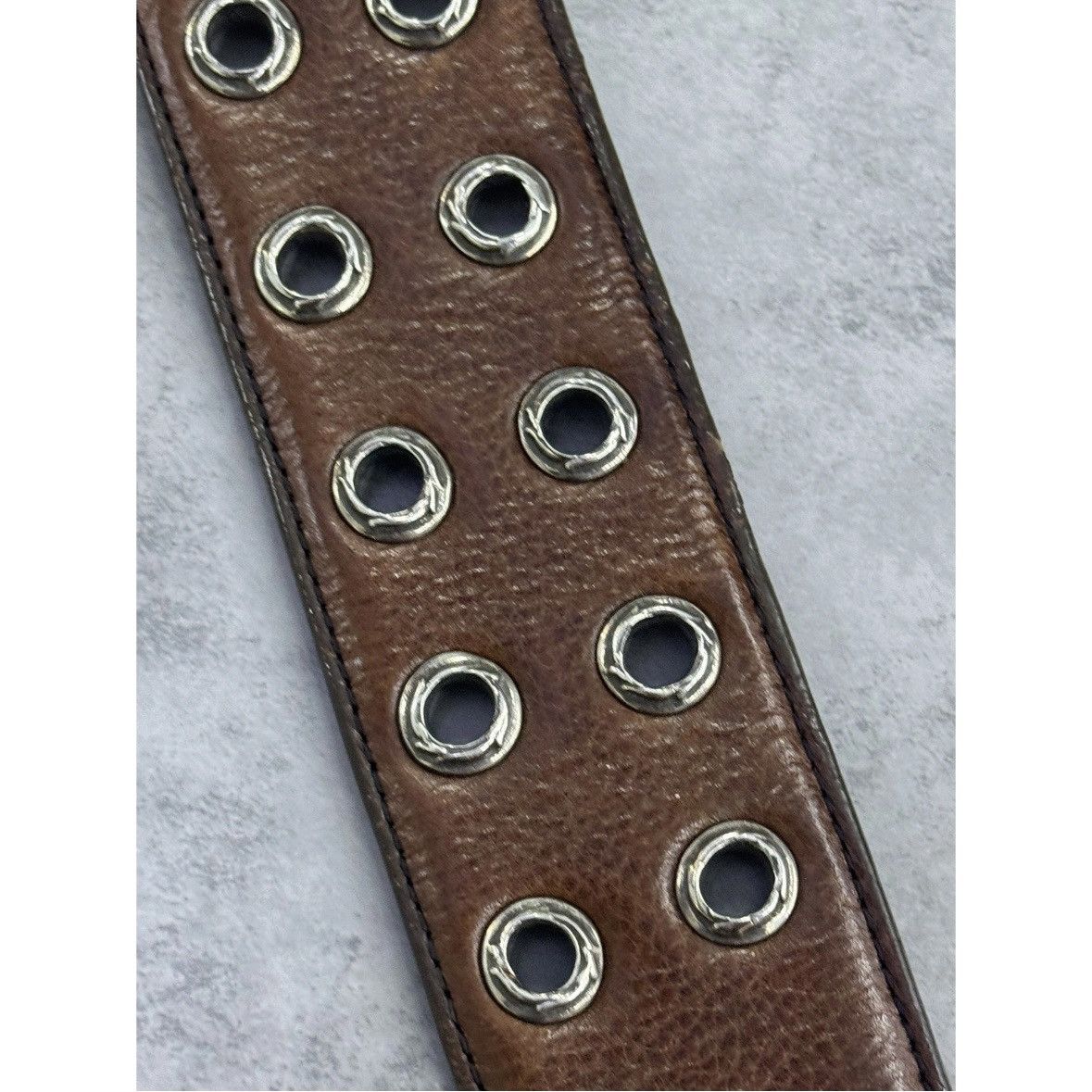 Chrome Hearts Chrome hearts leather belt Size 34 - 11 Thumbnail