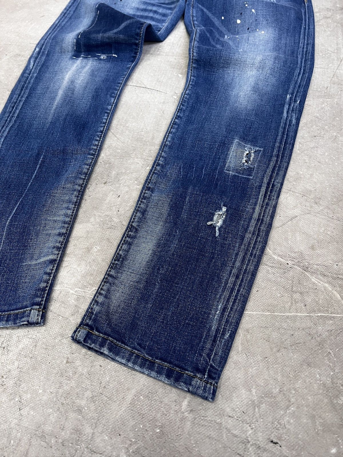 Dsquared2 Daquared D2 distressed luxury jeans hype Size US 32 / EU 48 - 3 Thumbnail