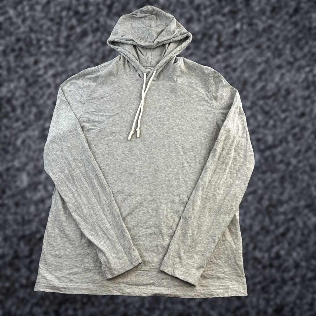 Brooks Brothers Brooks Brothers Hoodie Mens Small Gray Lightweight Pullover Kangaroo Pocket Logo Embroidered Wool? No Cotton Jersey Casual Size US S / EU 44-46 / 1 - 1 Thumbnail