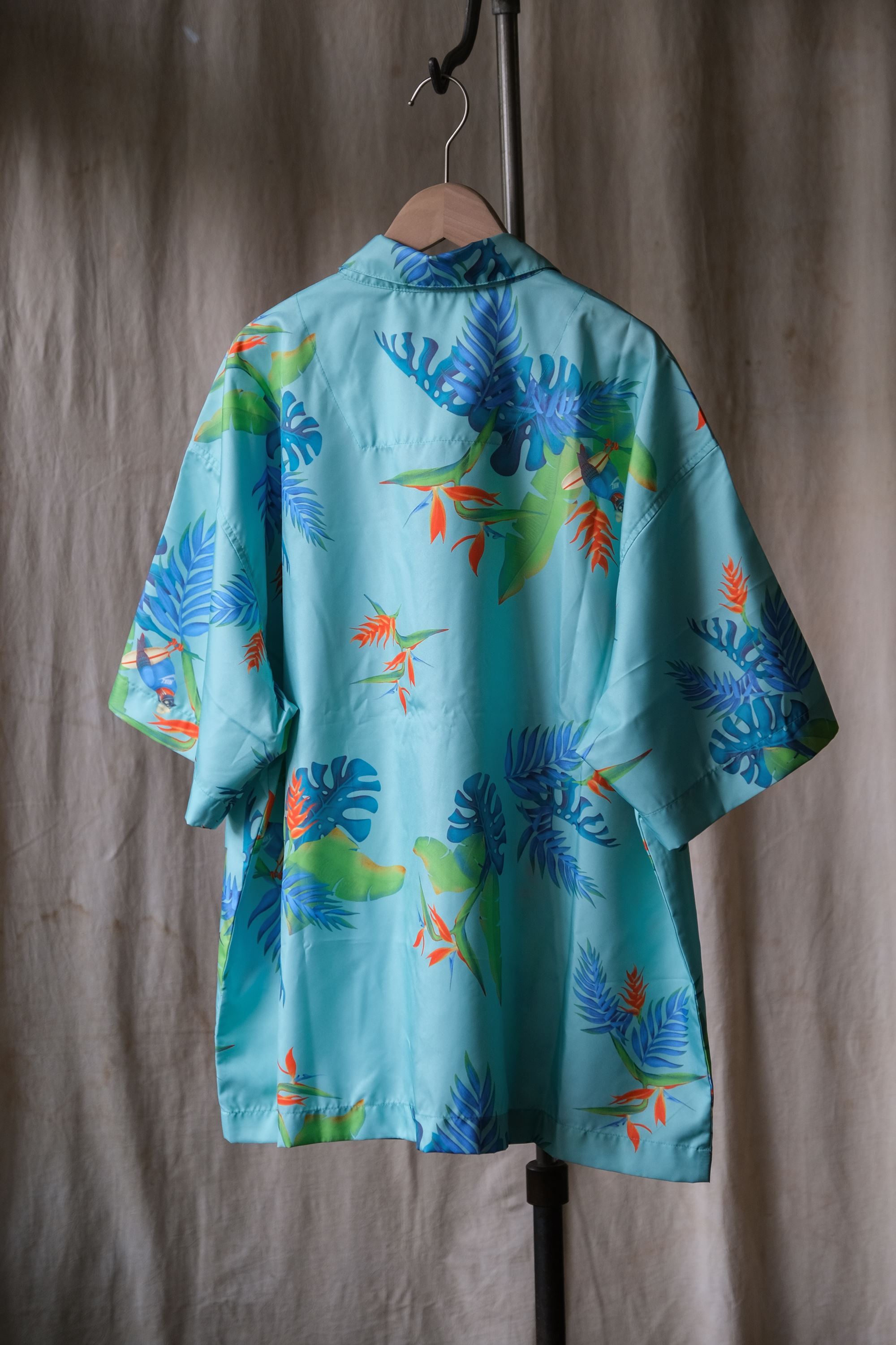 Nike Nike Dri-Fit Polyester Hawaiian Shirt Size US XXL / EU 58 / 5 - 5 Thumbnail
