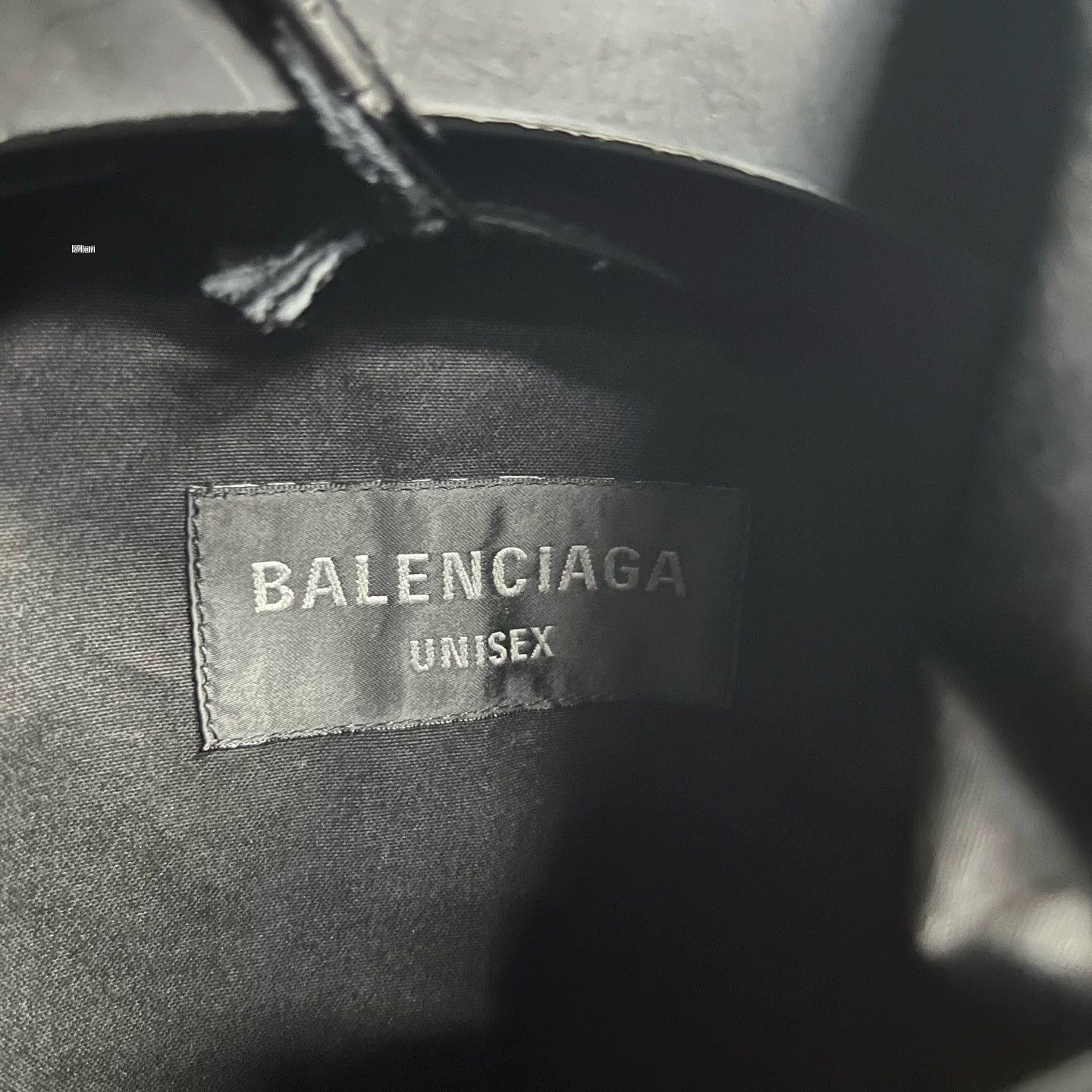 Balenciaga Balenciaga Black Logo Print Stand Collar Coat Size US M / EU 48-50 / 2 - 2 Thumbnail