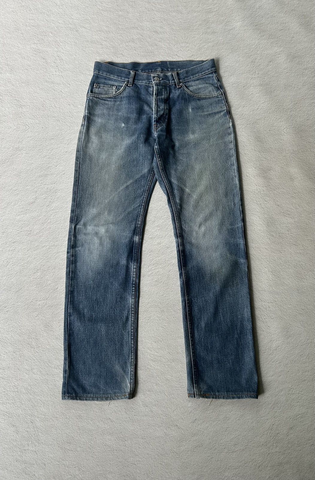Helmut Lang 💥Vintage Helmut Lang Rubber Tire Print Denim | Grailed