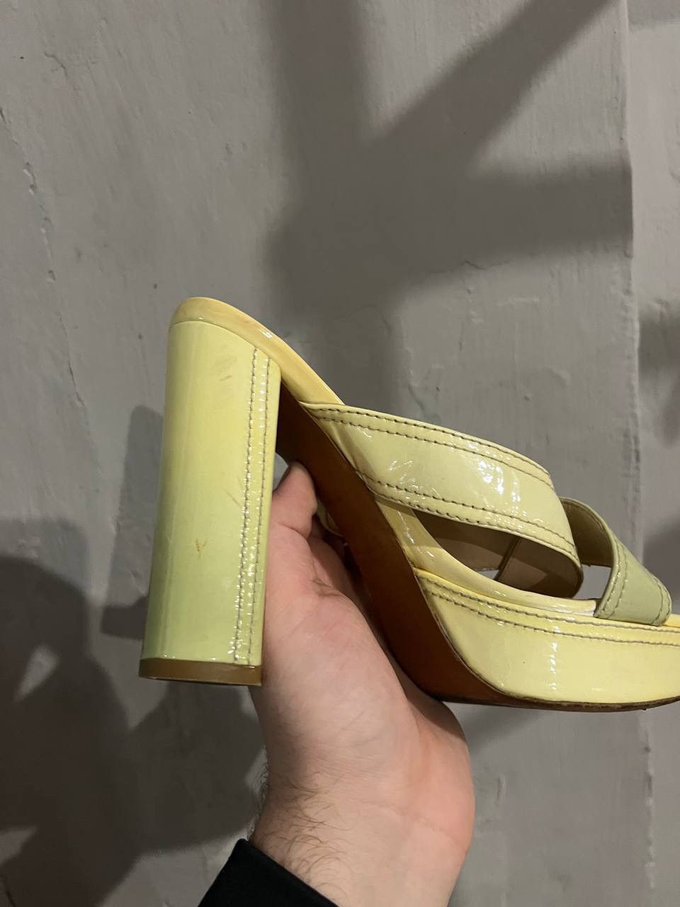 Prada PRADA SANDALS PATERN LEATHER WOMEN VINTAGE HEELS SIZE 35 Size US 5 / IT 35 - 16 Thumbnail