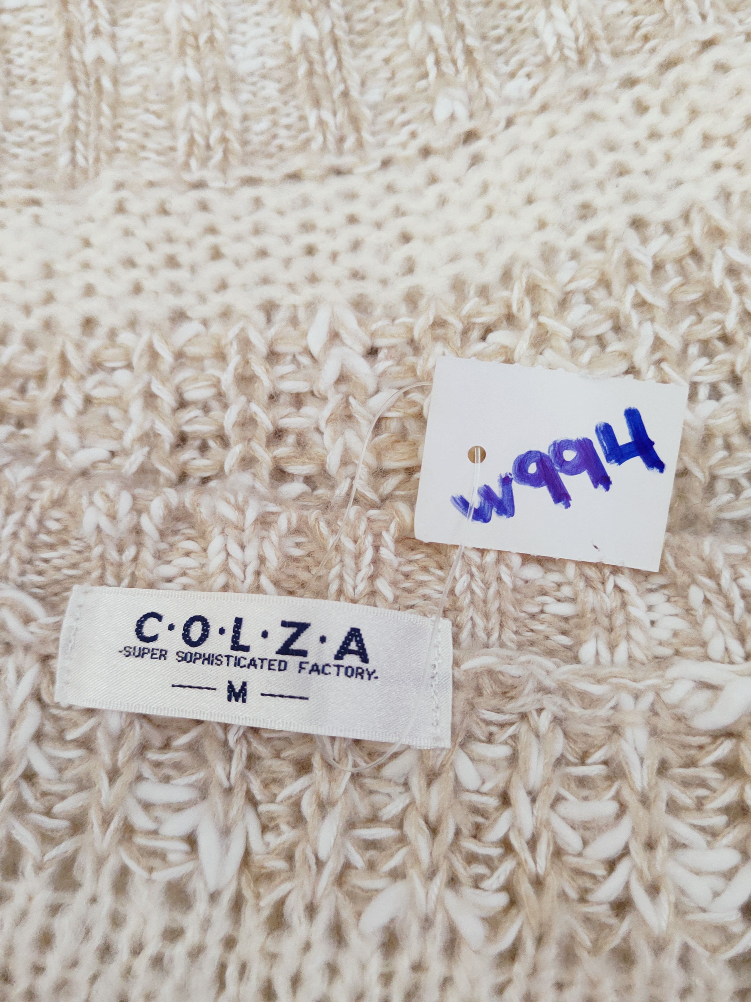 Japanese Brand × Vintage Colza Cream Knitwear Sweatshirts #W994 Size M / US 6-8 / IT 42-44 - 11 Thumbnail
