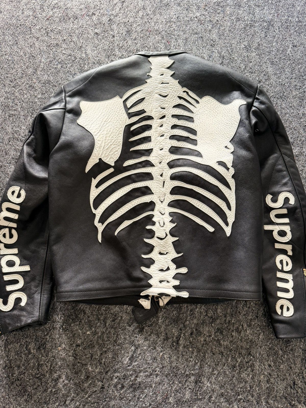Supreme × Vanson Leathers Supreme Vanson Bones Leather jacket Size US M / EU 48-50 / 2 - 3 Thumbnail