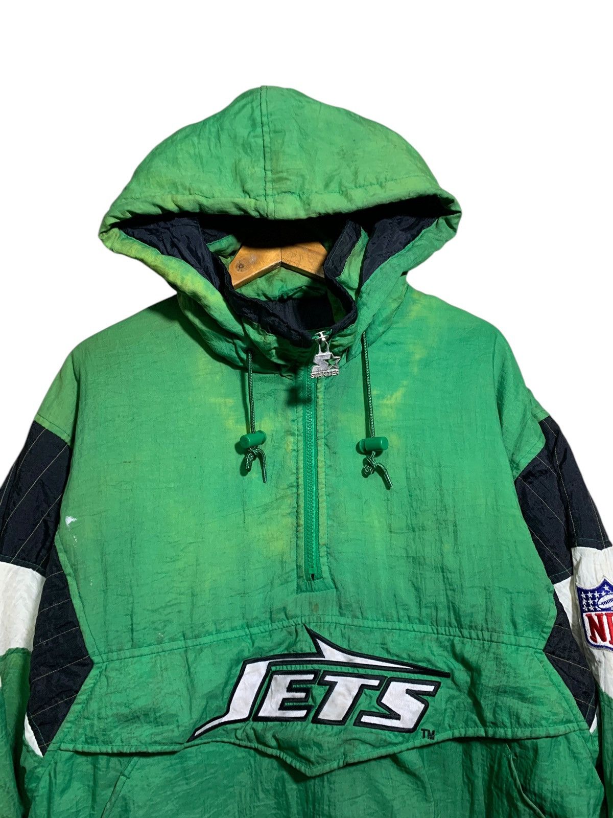 NFL 🔥VTG JETS NFL JACKETS BY STARTER Size US M / EU 48-50 / 2 - 5 Thumbnail