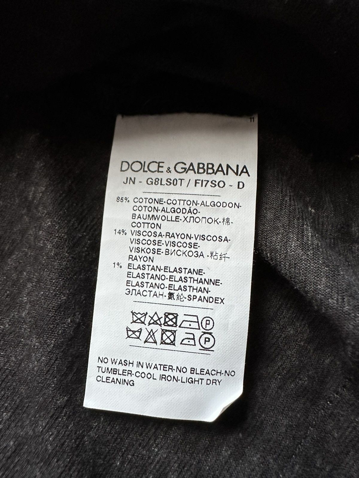 Dolce & Gabbana SS20 Dolce & Gabbana D&G tank top vest t shirt S Size US S / EU 44-46 / 1 - 19 Thumbnail