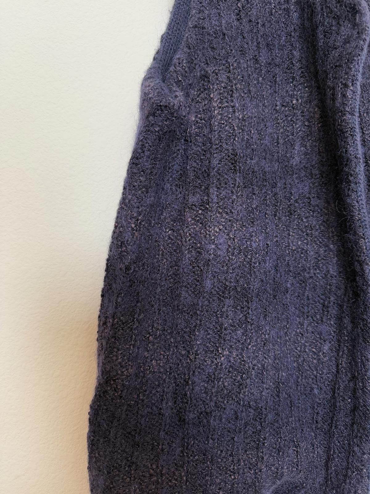 Russell Athletic Vintage 90s RUSS Women's Purple Wool Knit Sweater Vest Size XL / US 12-14 / IT 48-50 - 4 Thumbnail