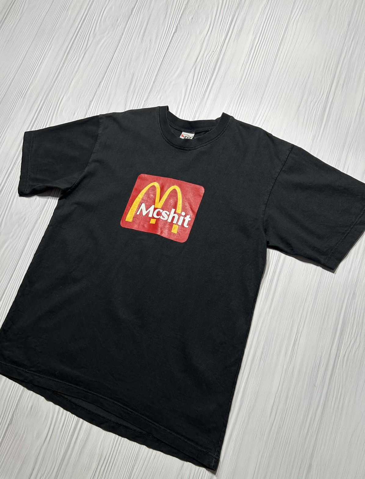 Vintage Vintage Mcshit Humor Parody T-Shirt Size XL Size US XL / EU 56 / 4 - 2 Thumbnail
