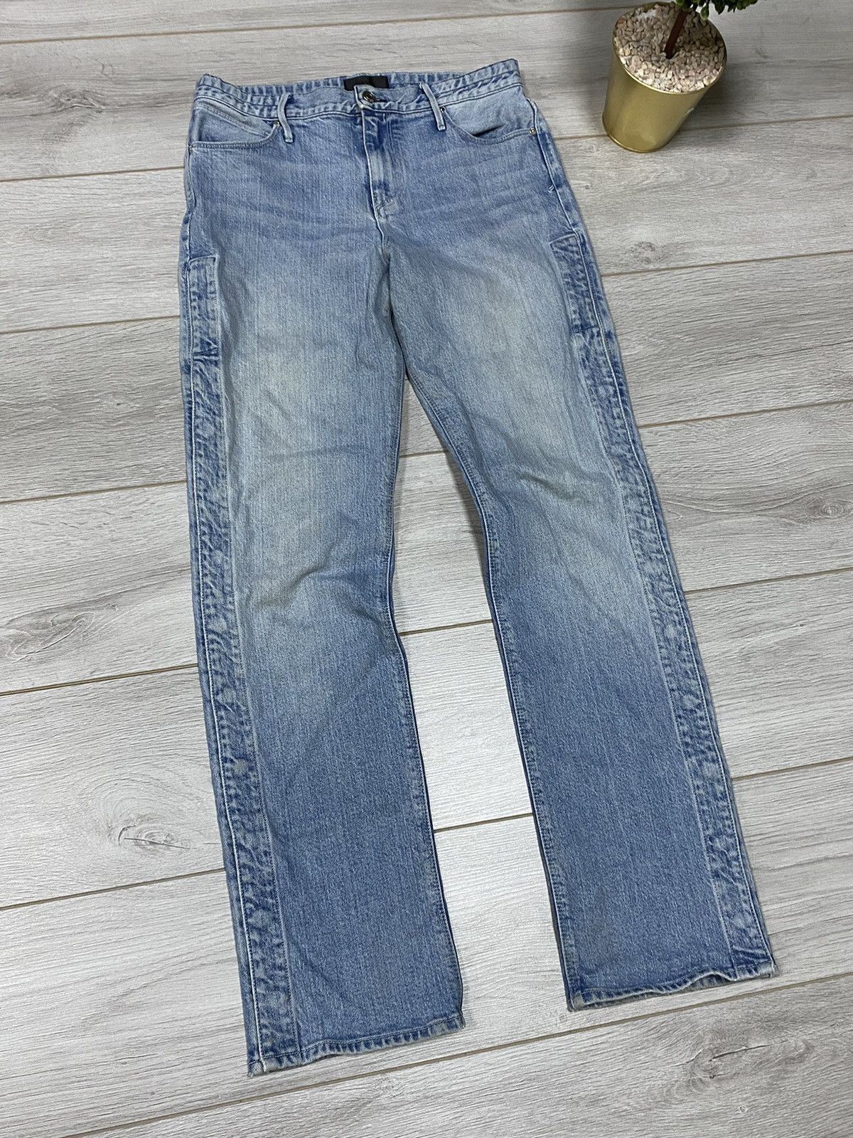 Vintage Rta buttons RARE vintage jeans Size US 31 - 1 Thumbnail