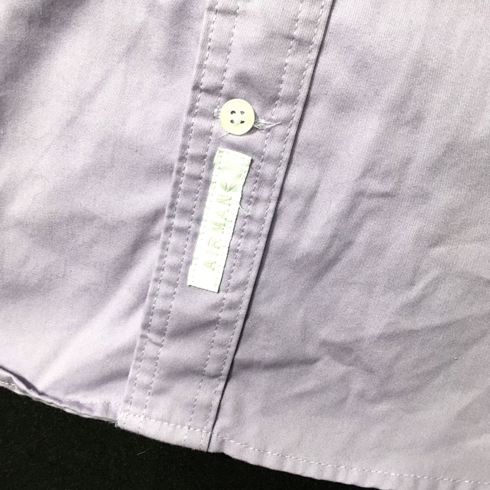 Vintage Airman Purple Patch(es) Button-Up Shirt Mens XL Purple Button-Up Vintage 50s Retro USA Mexico OCOTLAN GREMIOS Collared Long Sleeve Casual Workwear Size US XL / EU 56 / 4 - 7 Thumbnail