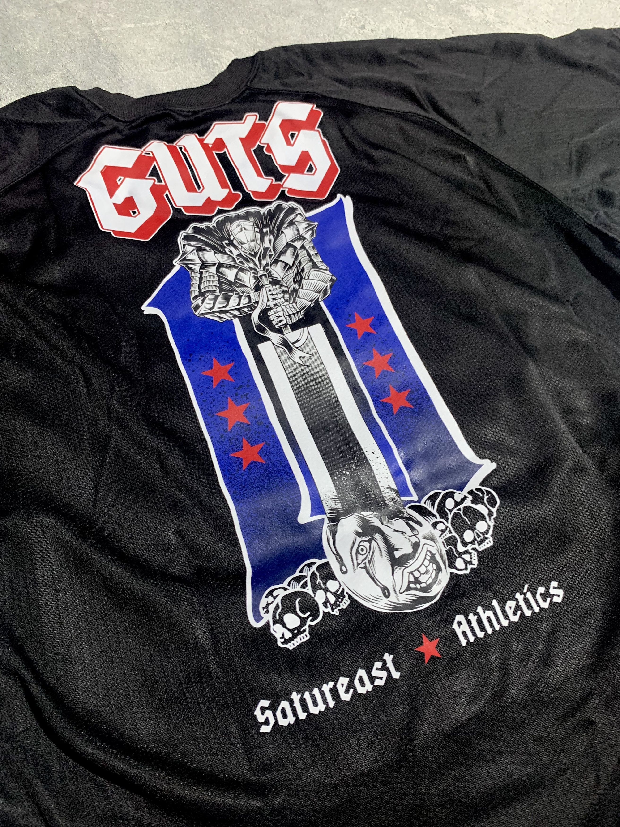 Anime 00s Vintage Soccer Jersey x Custom Berserk Metallica Size US XL / EU 56 / 4 - 4 Thumbnail