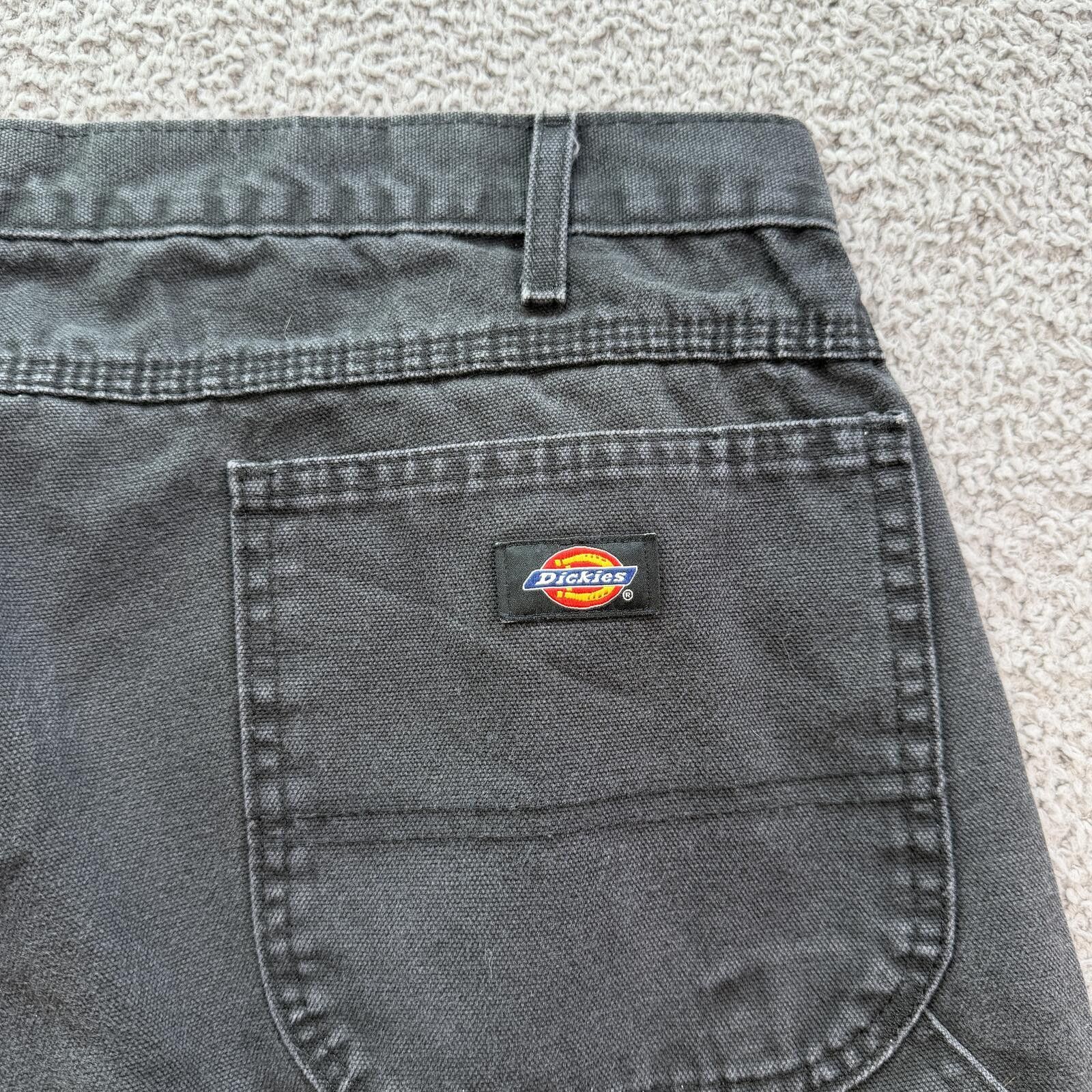 Dickies Vintage Dickies Carpenter Pants Black Baggy Skater 42x32 Size US 42 / EU 58 - 6 Thumbnail