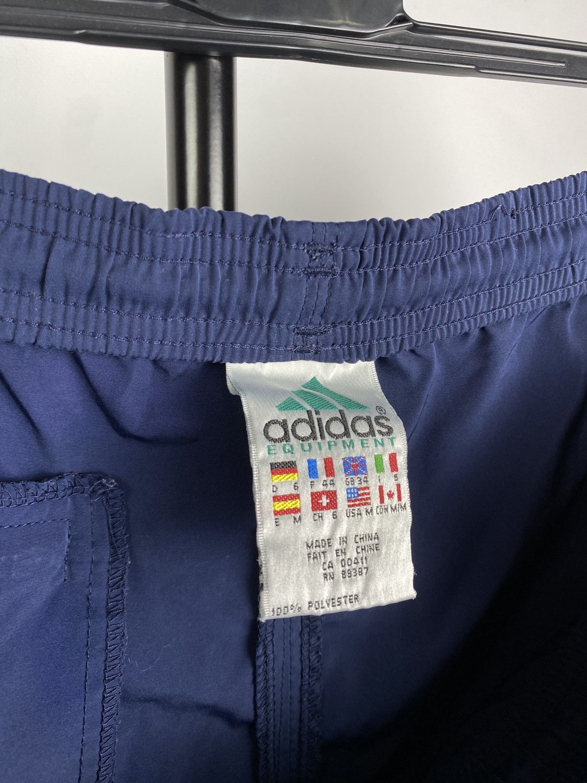 Adidas × Vintage Vintage adidas shorts 90s NYLON RUNNING SPRINTER Size US 34 / EU 50 - 6 Thumbnail