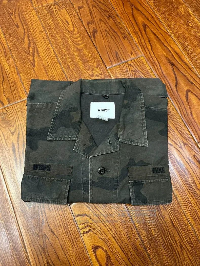 Wtaps Wtaps Dark camouflage four-pocket jacket shirt coat Size US M / EU 48-50 / 2 - 2 Thumbnail
