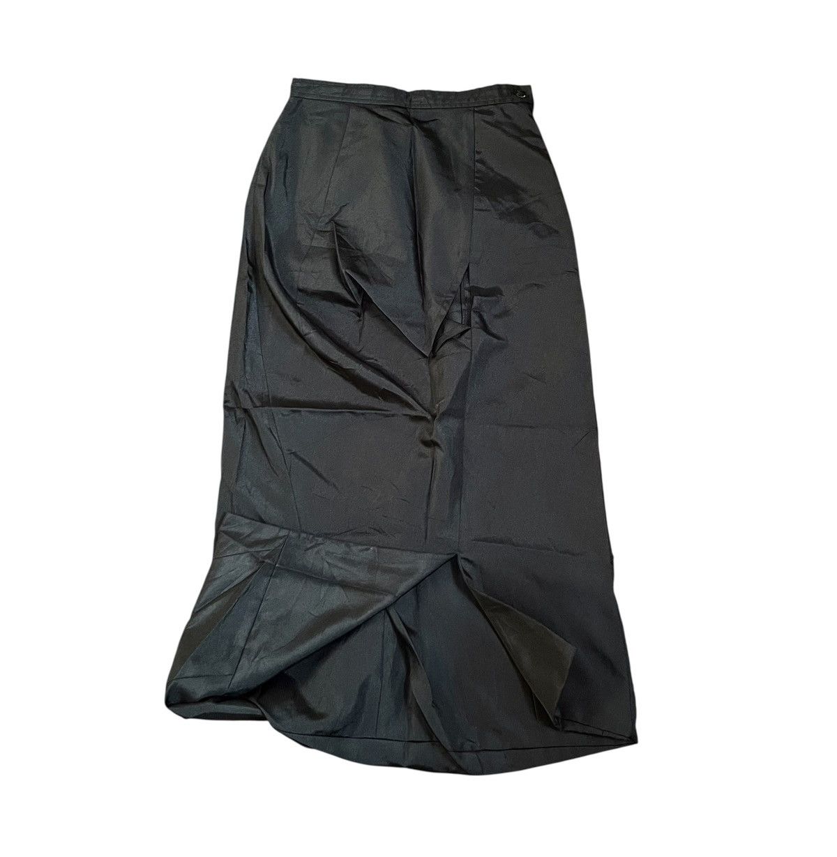 Comme des Garcons Vintage comme des garcons black coated glossy skirt Size 25" / US 0 / IT 36 - 1 Thumbnail