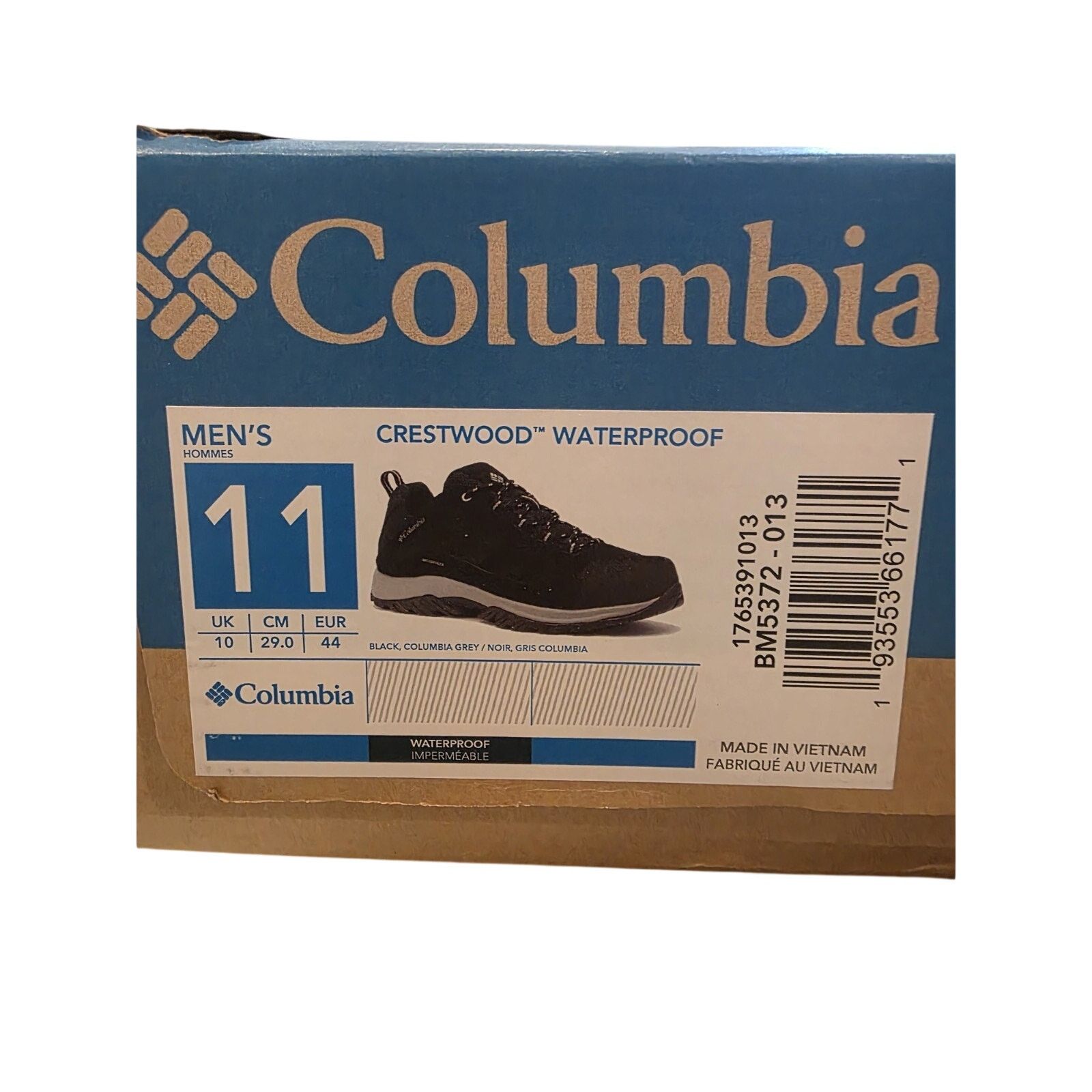 Columbia Columbia Crestwood Waterproof Hiking Trail Shoes Men’s 11 Size US 11 / EU 44 - 12 Thumbnail