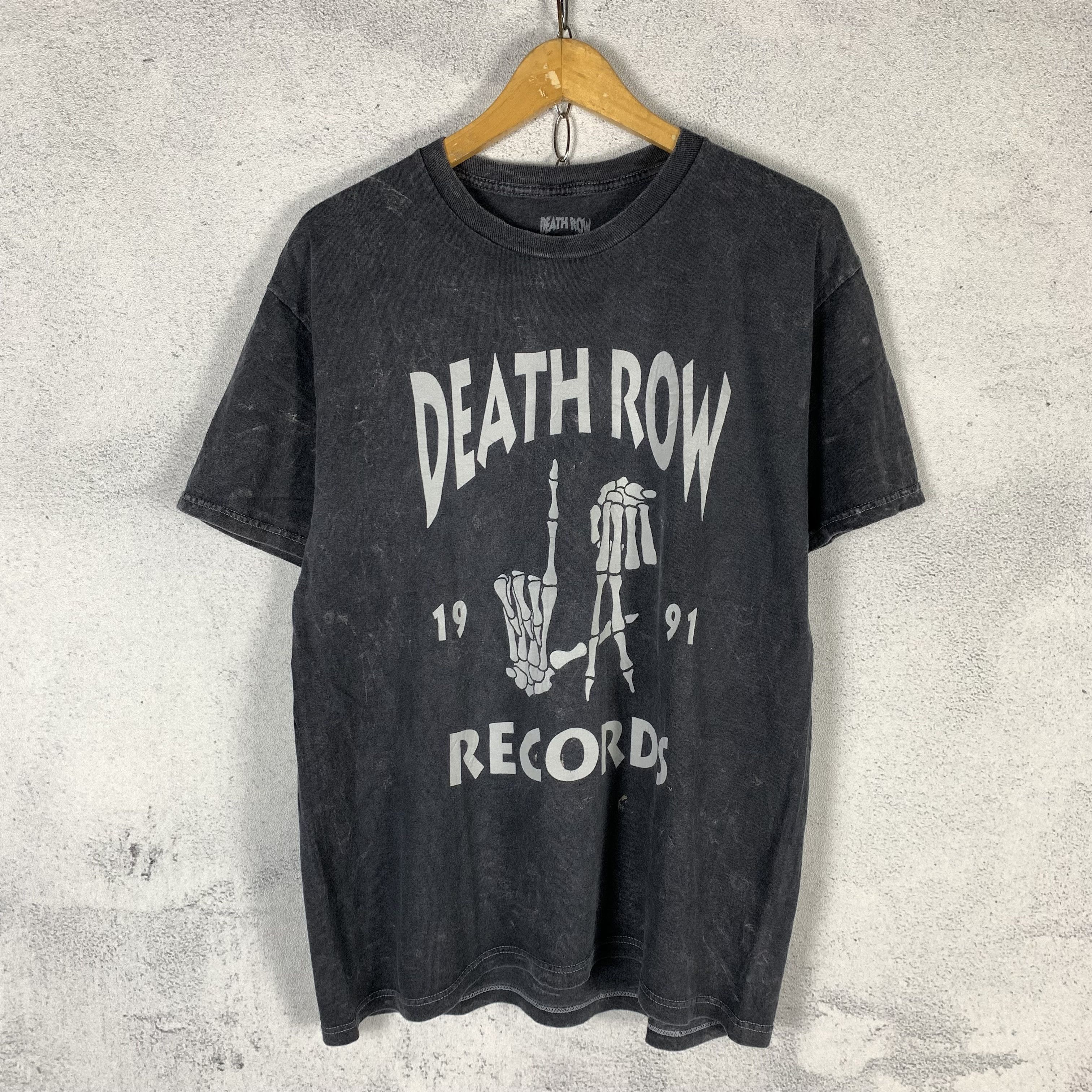 Vintage Death Row Records Tshirt Size US M / EU 48-50 / 2 - 1 Thumbnail