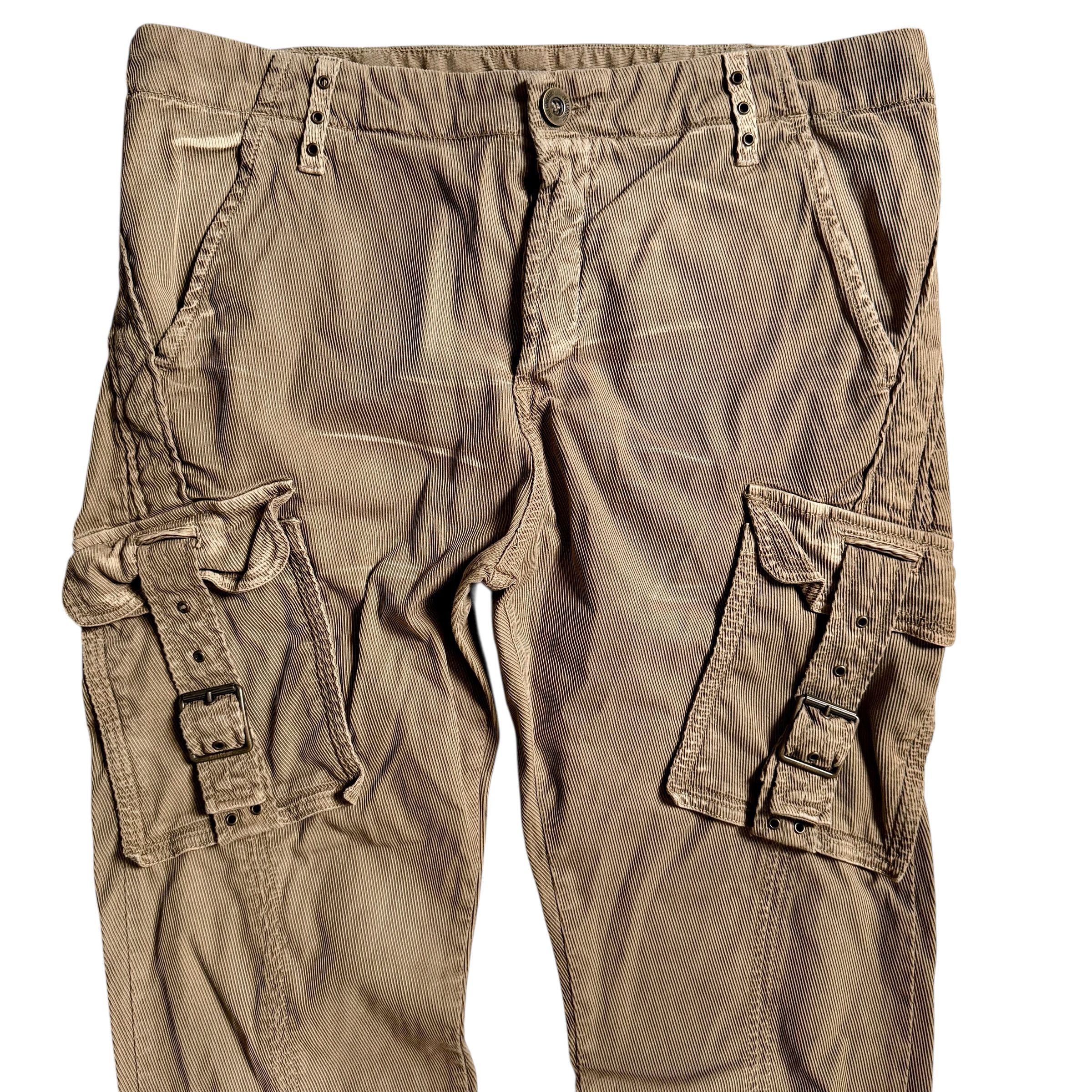 Just Cavalli Just Cavalli X Roberto Cavalli 2006 Velvet Cargo Pants Size US 36 / EU 52 - 5 Thumbnail