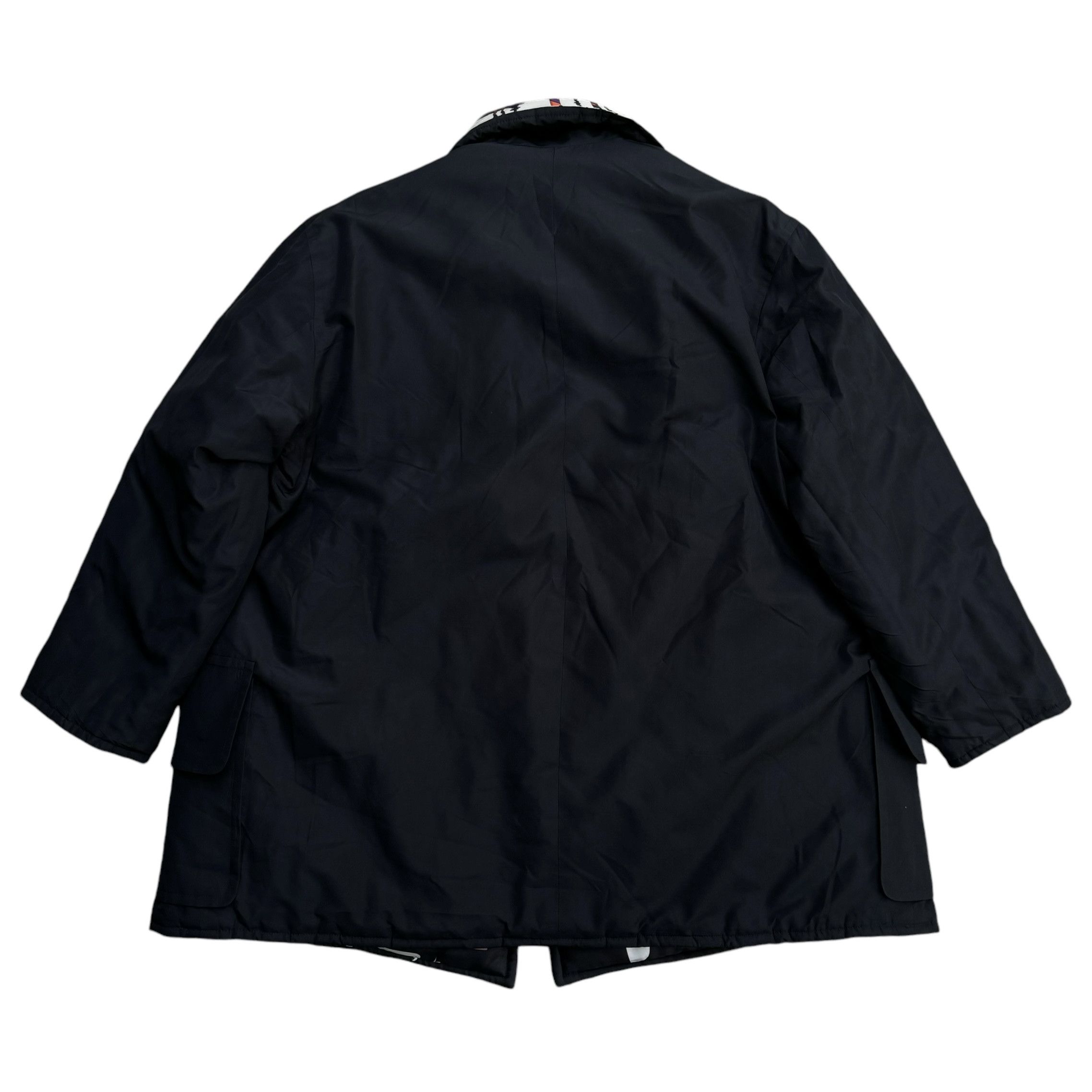 Hermes Vintage Hermes Le Carnavale de Venise Reversible Silk Jacket Size US M / EU 48-50 / 2 - 19 Thumbnail
