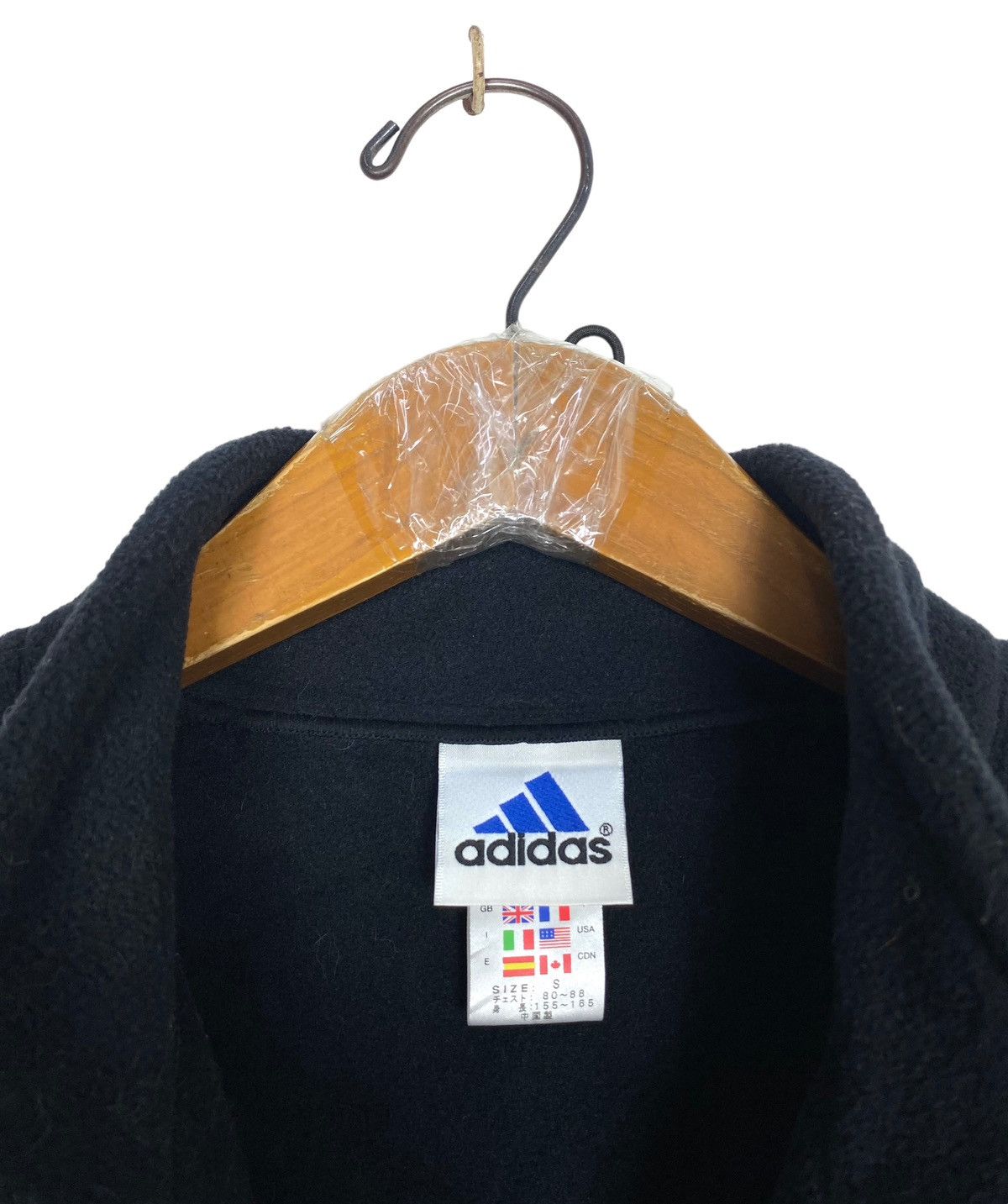 Adidas Rare‼️ Adidas Zipper Fleece Jacket Size US S / EU 44-46 / 1 - 8 Thumbnail