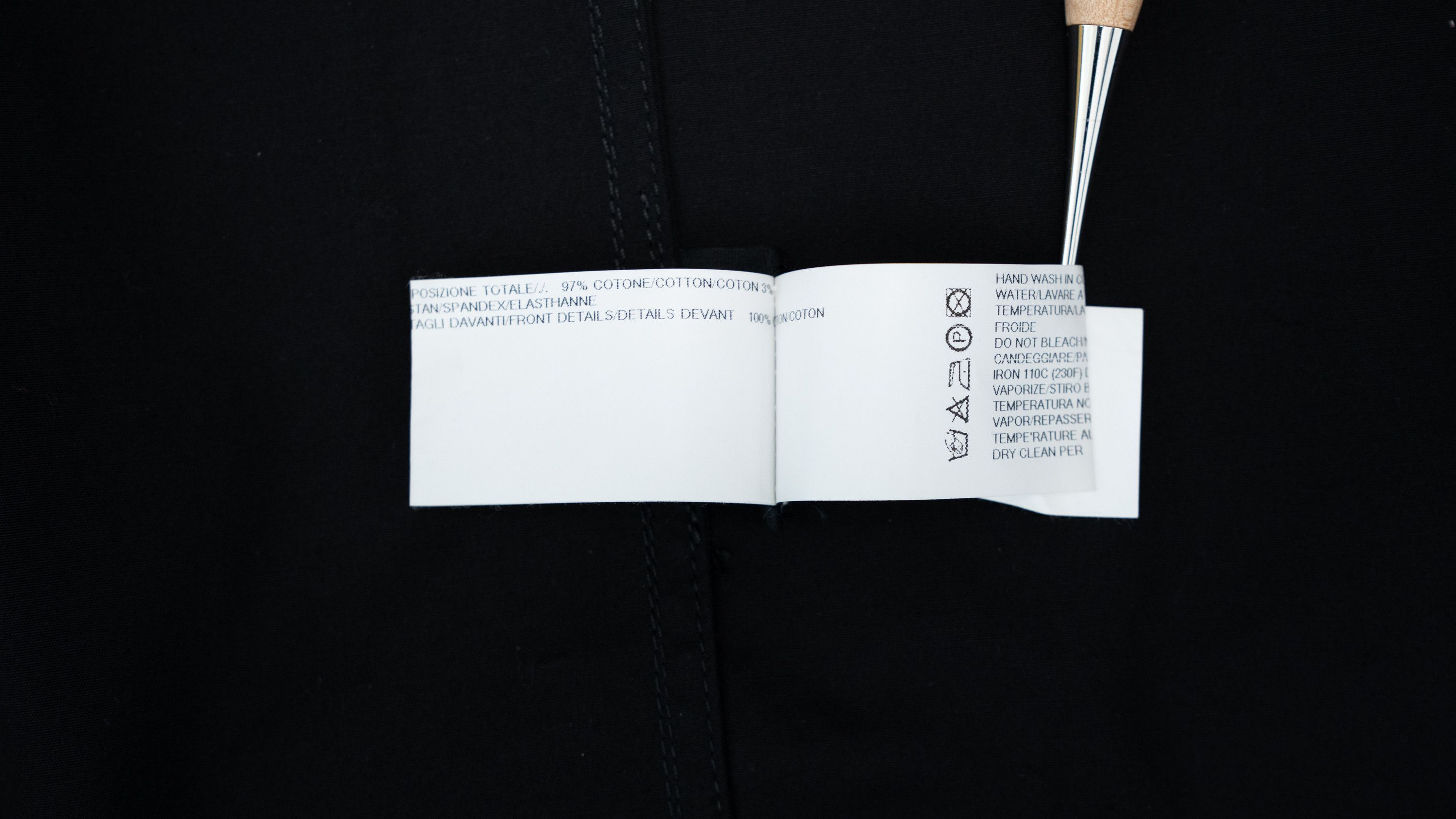 Rick Owens [NWT] FAUN S/S 15 FORK SHIELD T BLACK / HUSLER size:XS Size US S / EU 44-46 / 1 - 15 Thumbnail