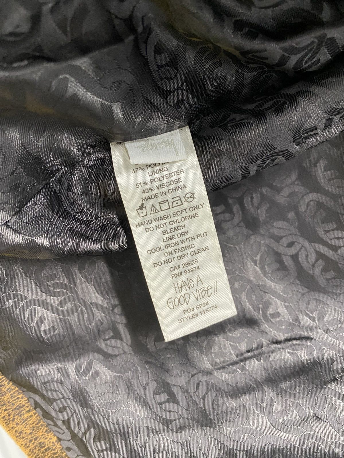 Stussy Stussy Club Jacket ‘Dark Brown’ - Medium Size US M / EU 48-50 / 2 - 8 Thumbnail
