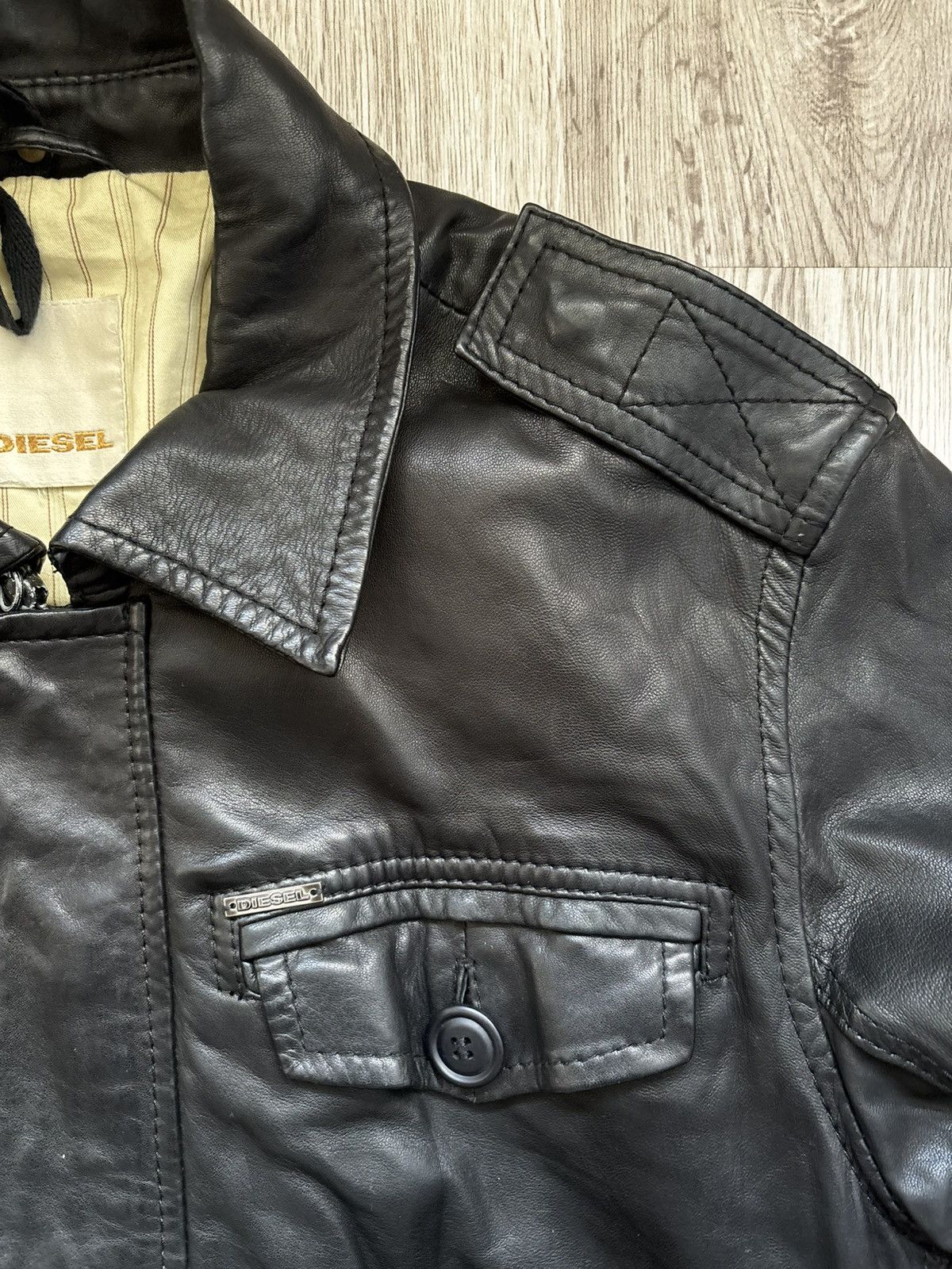 Diesel Diesel Single Rider Leather jacket Size US S / EU 44-46 / 1 - 13 Thumbnail