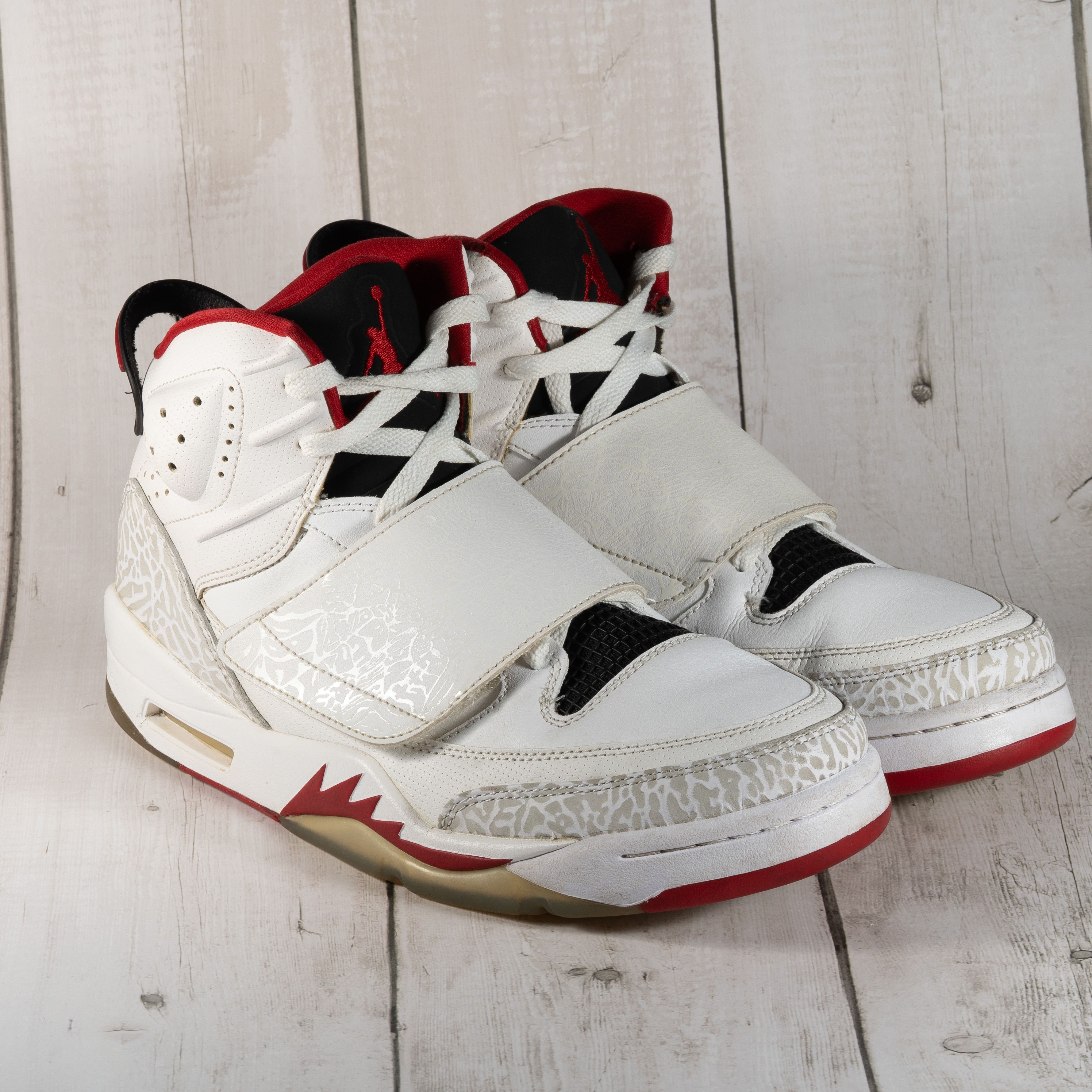 Nike Air Jordan SON OF MARS Leather Fire Red Retro