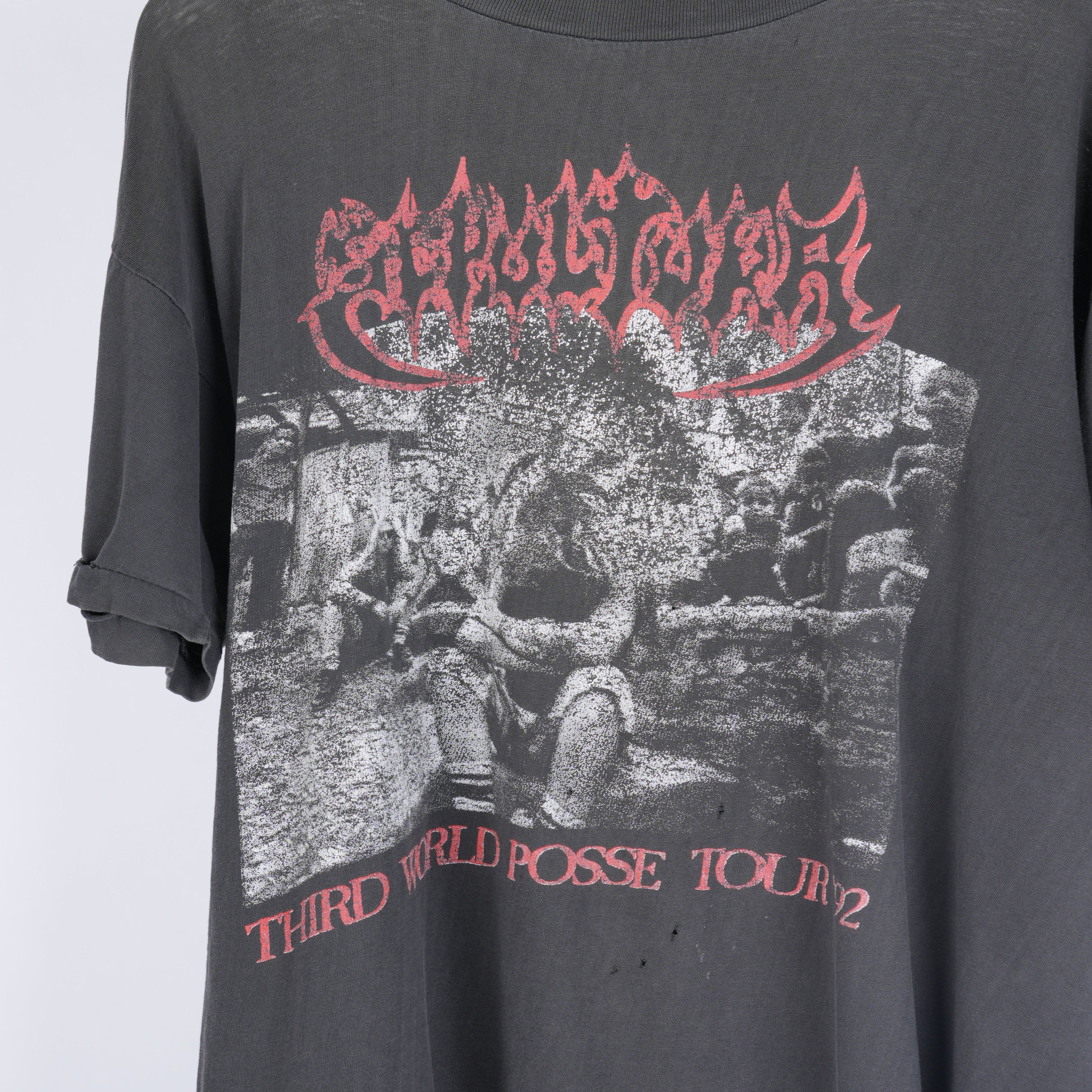 Vintage VINTAGE 1992 SEPULTURA THIRD WORLD POSSEE BAND TEE Size US L / EU 52-54 / 3 - 3 Thumbnail