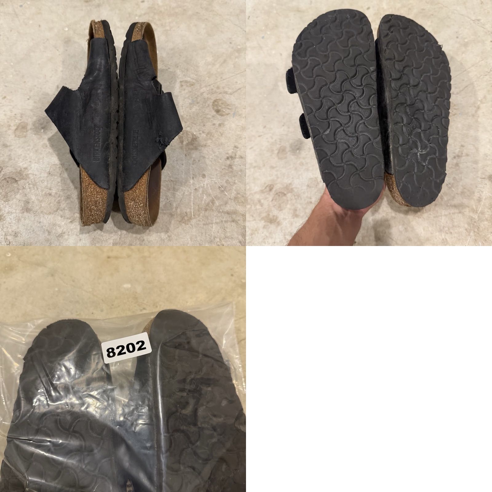 Birkenstock Birkenstock Arizona Black Birko-Flor Slide Sandals 37 EU Women 6-6.5 US Size US 6 / IT 36 - 8 Thumbnail