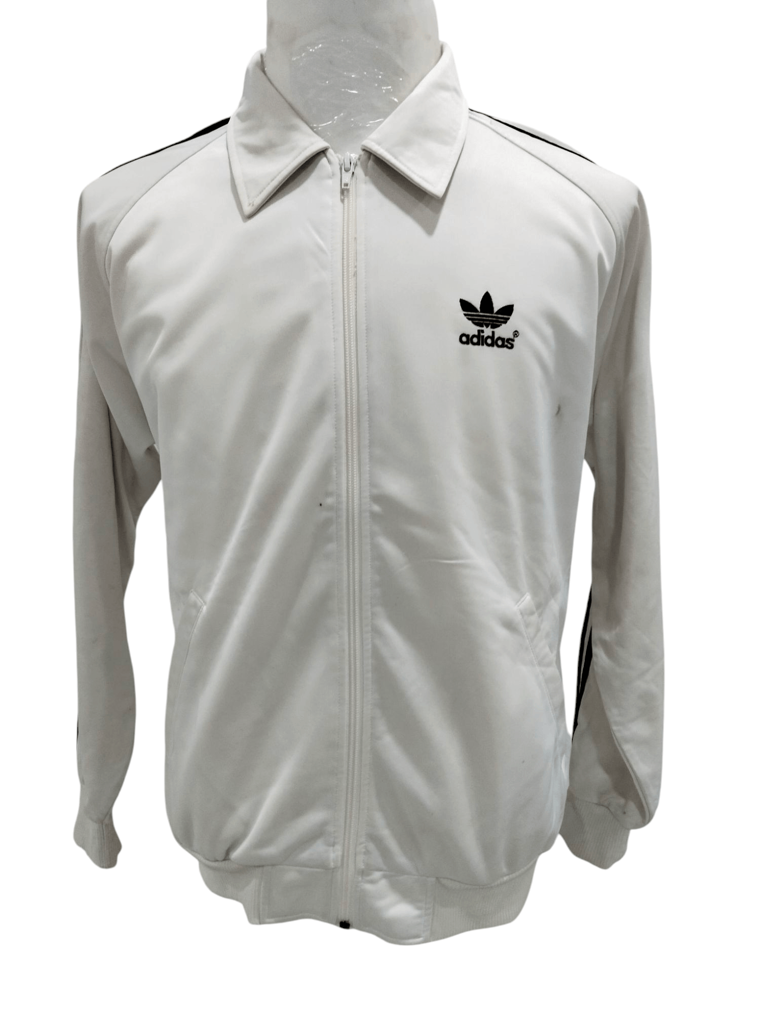 Adidas × Japanese Brand × Vintage Vintage Adidas Zipper Sweater Size US XL / EU 56 / 4 - 1 Thumbnail