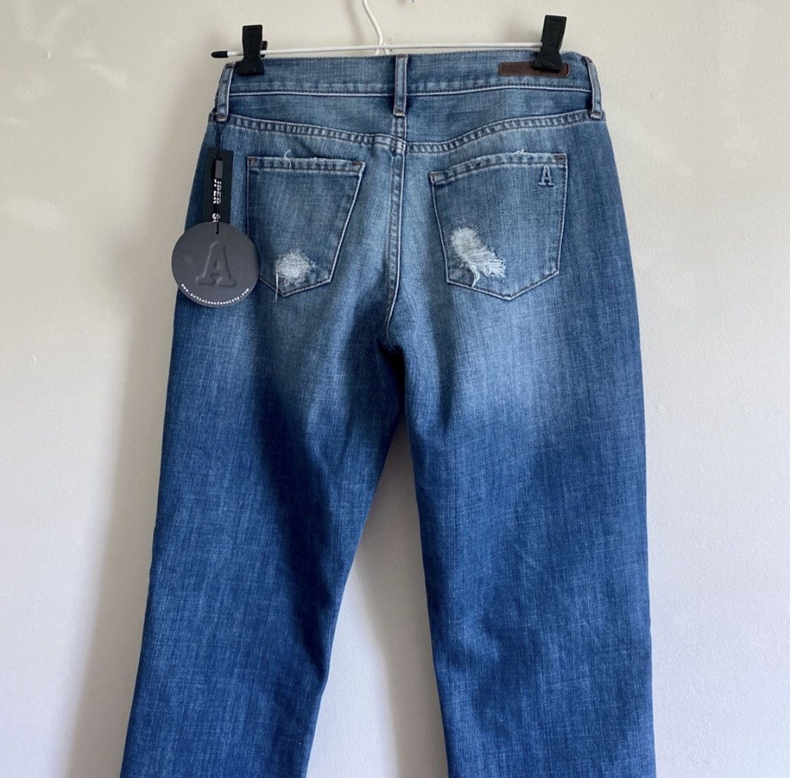 Other ARTICLES OF SOCIETY DISTRESSED MEDIUM WASH JEANS Size 27" / US 4 / IT 40 - 5 Thumbnail