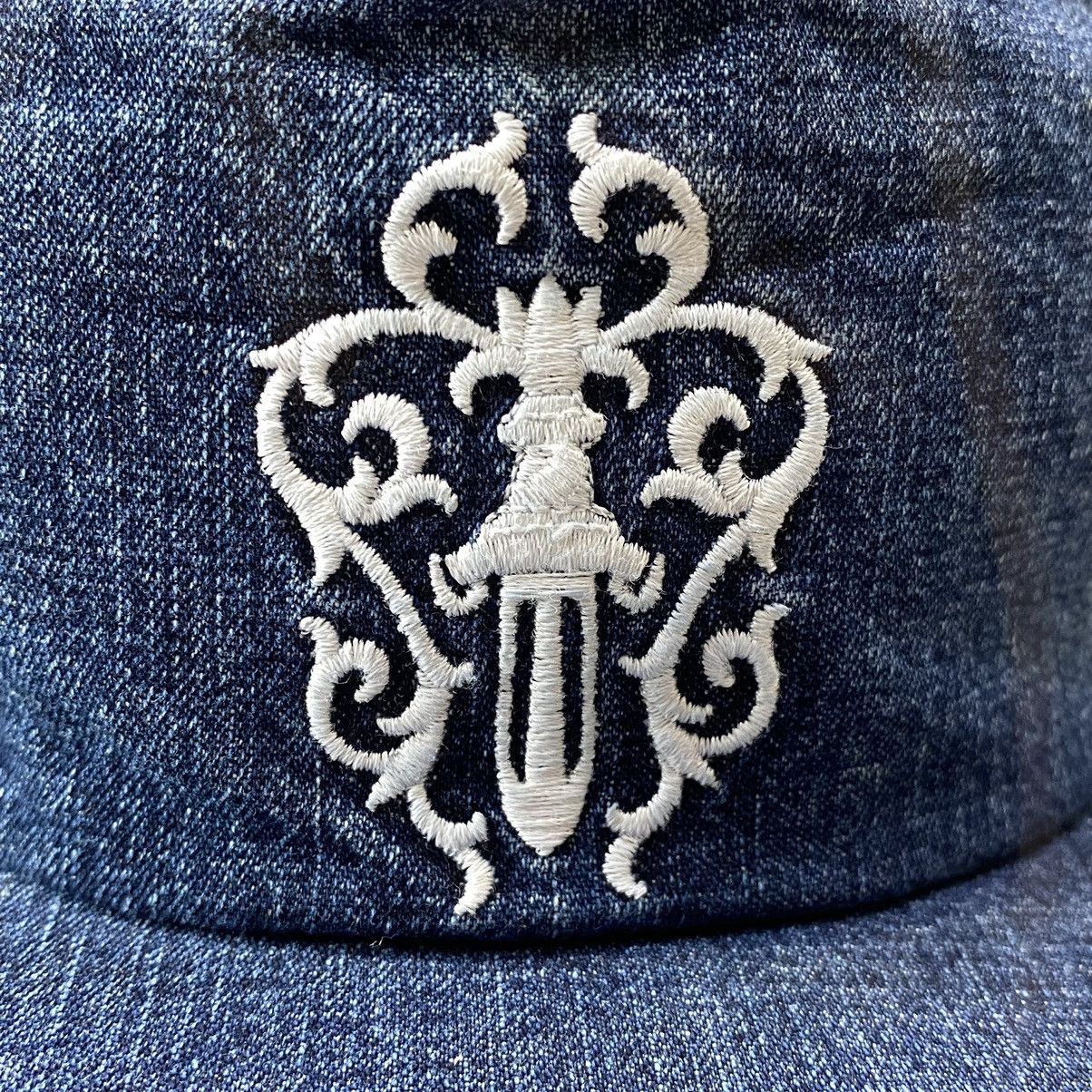 Chrome Hearts Chrome Hearts Slouchy 5 Panel Cap denim Size ONE SIZE - 3 Thumbnail