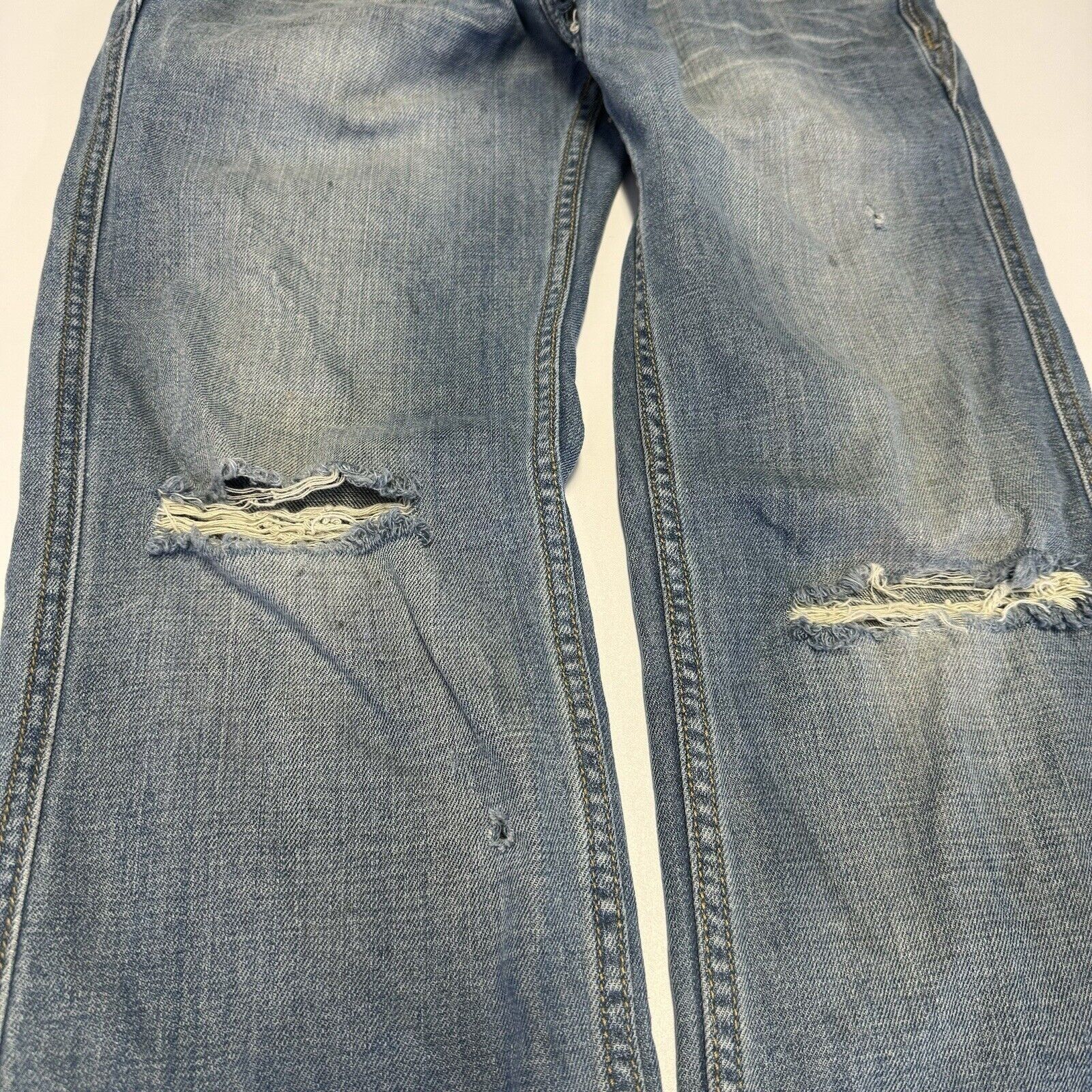 Ecko Unltd. Ecko Unltd Jeans Mens 30 Blue Distressed Streetwear Size US 30 / EU 46 - 5 Thumbnail