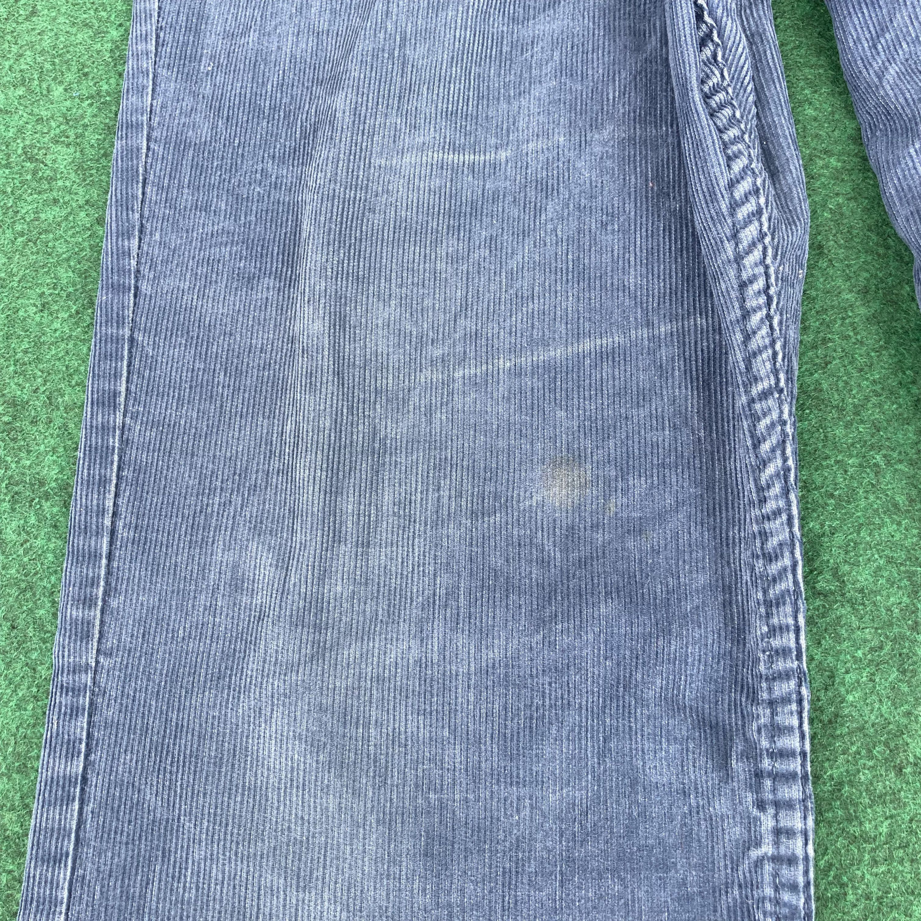 Levi's × Vintage Vtg Levis 517 Blue Corduroy Denim Flare Bootcut Jeans Size US 33 - 6 Thumbnail
