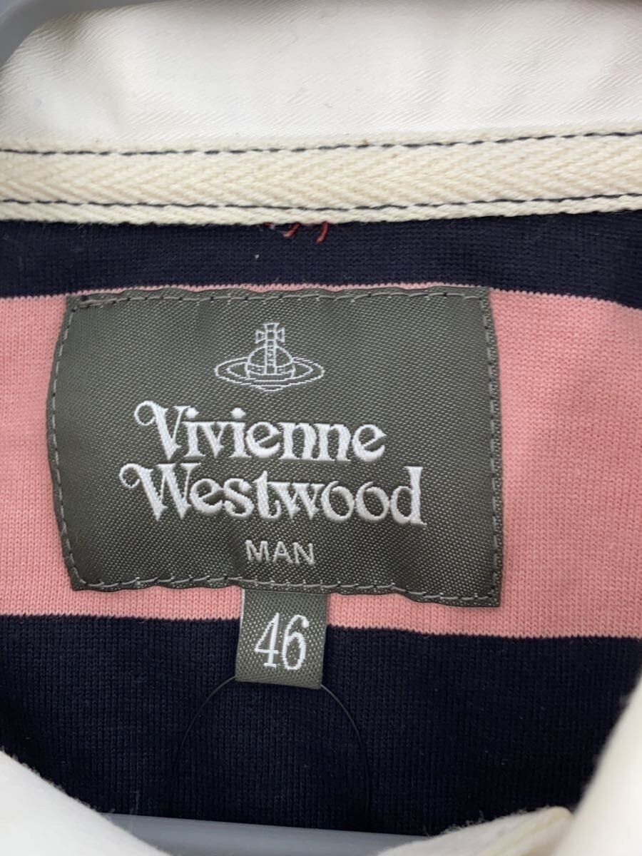 Vivienne Westwood Reconstructed Aymstetrical Striped Polo Shirt Size US S / EU 44-46 / 1 - 4 Thumbnail