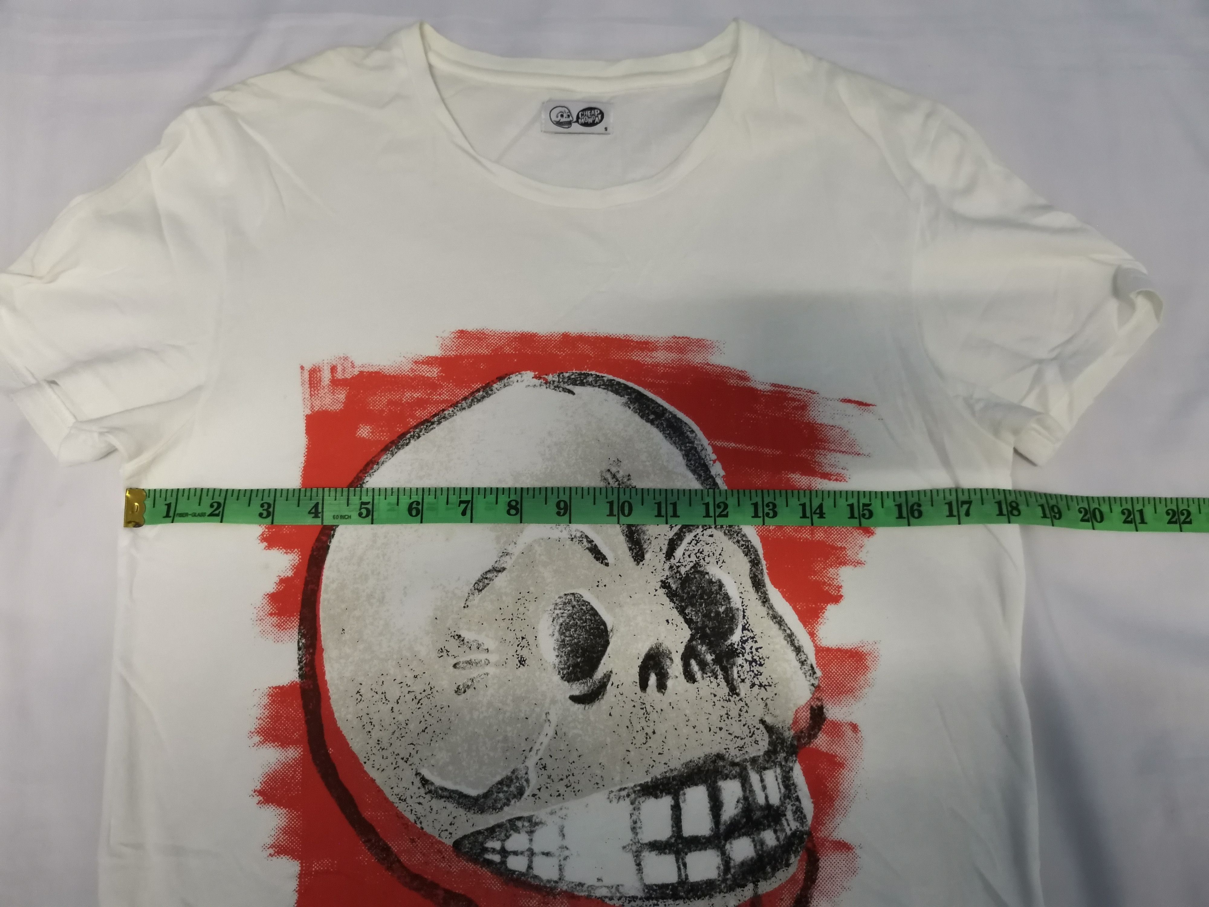 Cheap Monday Cheap Monday Big Skull Tee Horror Streetwear Size US S / EU 44-46 / 1 - 5 Thumbnail