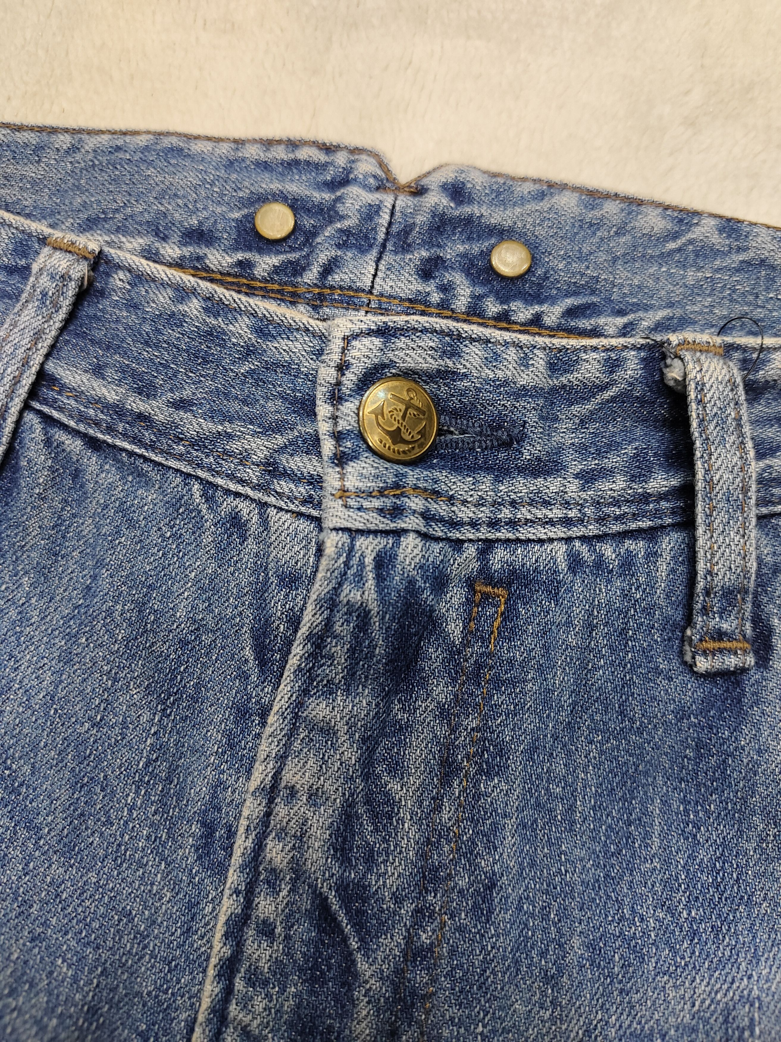 Journal Standard 00s Jouetie - Heritage Back Buckle Workwear Distressed Jeans Size US 30 / EU 46 - 3 Thumbnail