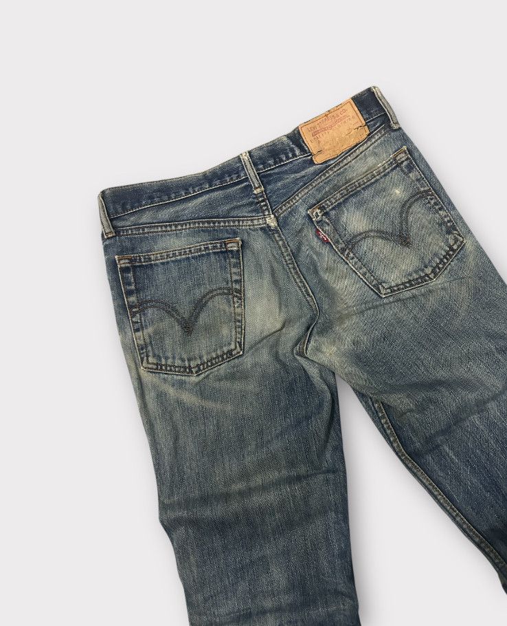 Levi's Vintage Clothing Vintage Trashed Levis 517 flared jeans / bell bottom Size US 31 - 7 Thumbnail