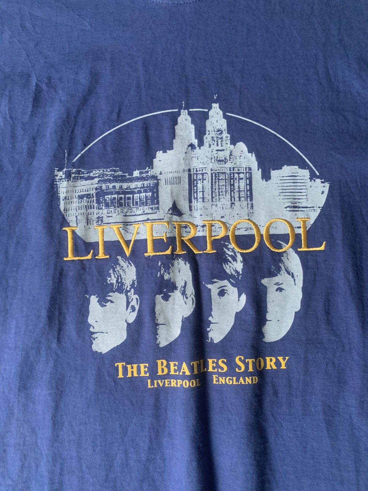 Band Tees Vintage Beatles Liverpool Tee Size US XXL / EU 58 / 5 - 1 Thumbnail