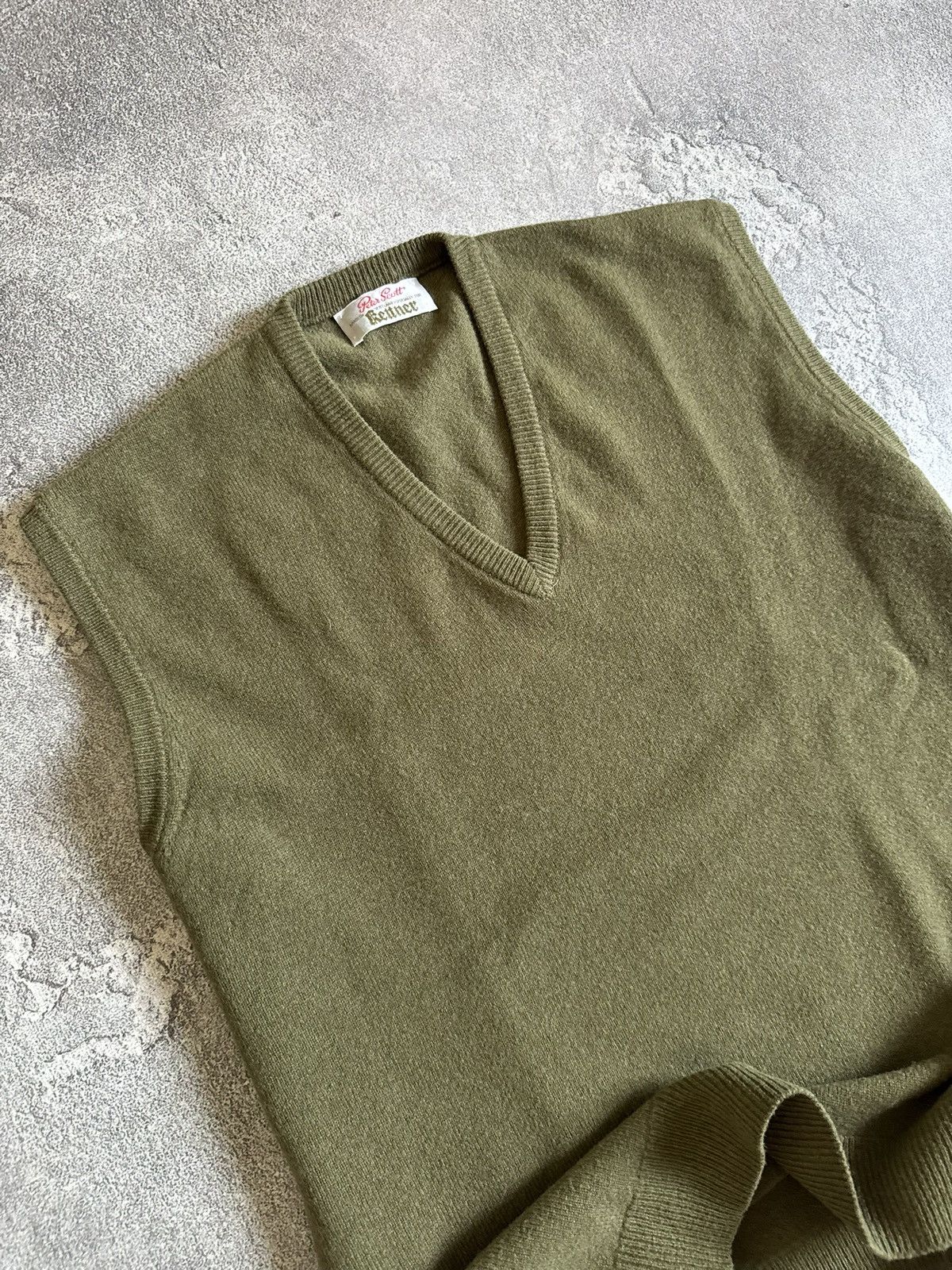 Other Peter Scott 46size new wool knitwear vest jumper sweater 90s Size US M / EU 48-50 / 2 - 2 Thumbnail