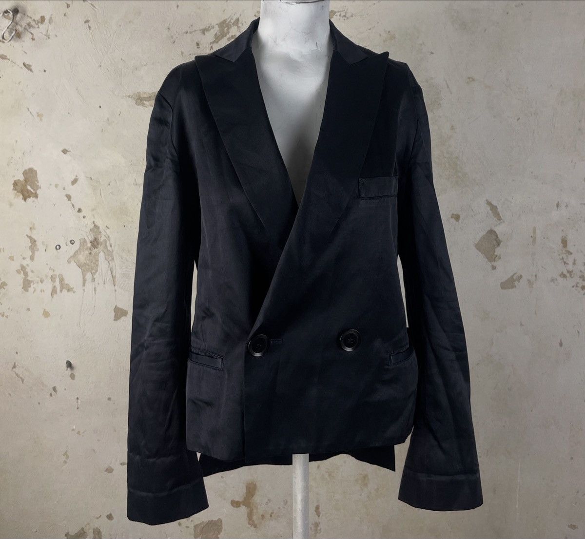 Y-3 Y-3 Yohji Yamamoto x Adidas Dark Navy Blazer Size S / US 4 / IT 40 - 2 Thumbnail