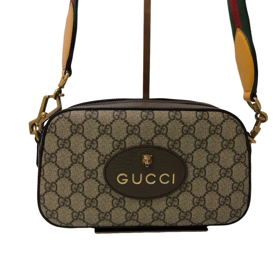 Gucci Gucci Neo Vintage GG Supreme Camera Bag Size ONE SIZE Size ONE SIZE - 1 Thumbnail