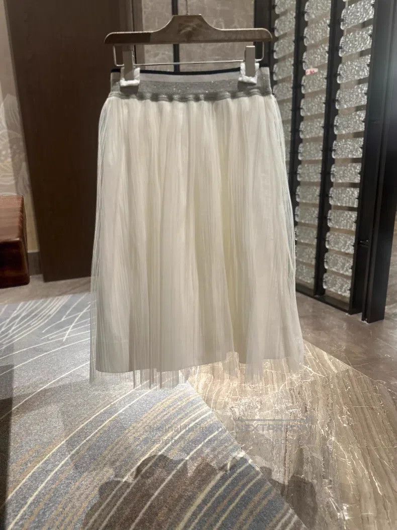Brunello Cucinelli Brunello Cucinelli Tulle skirt, half Size 26" / US 2 / IT 38 - 2 Thumbnail