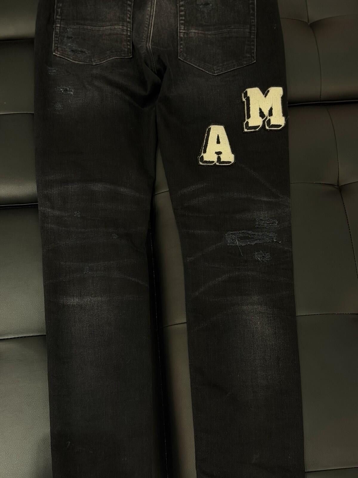Amiri Size 31 - Amiri Black Jeans 100% Authentic Rare Size US 31 - 11 Thumbnail