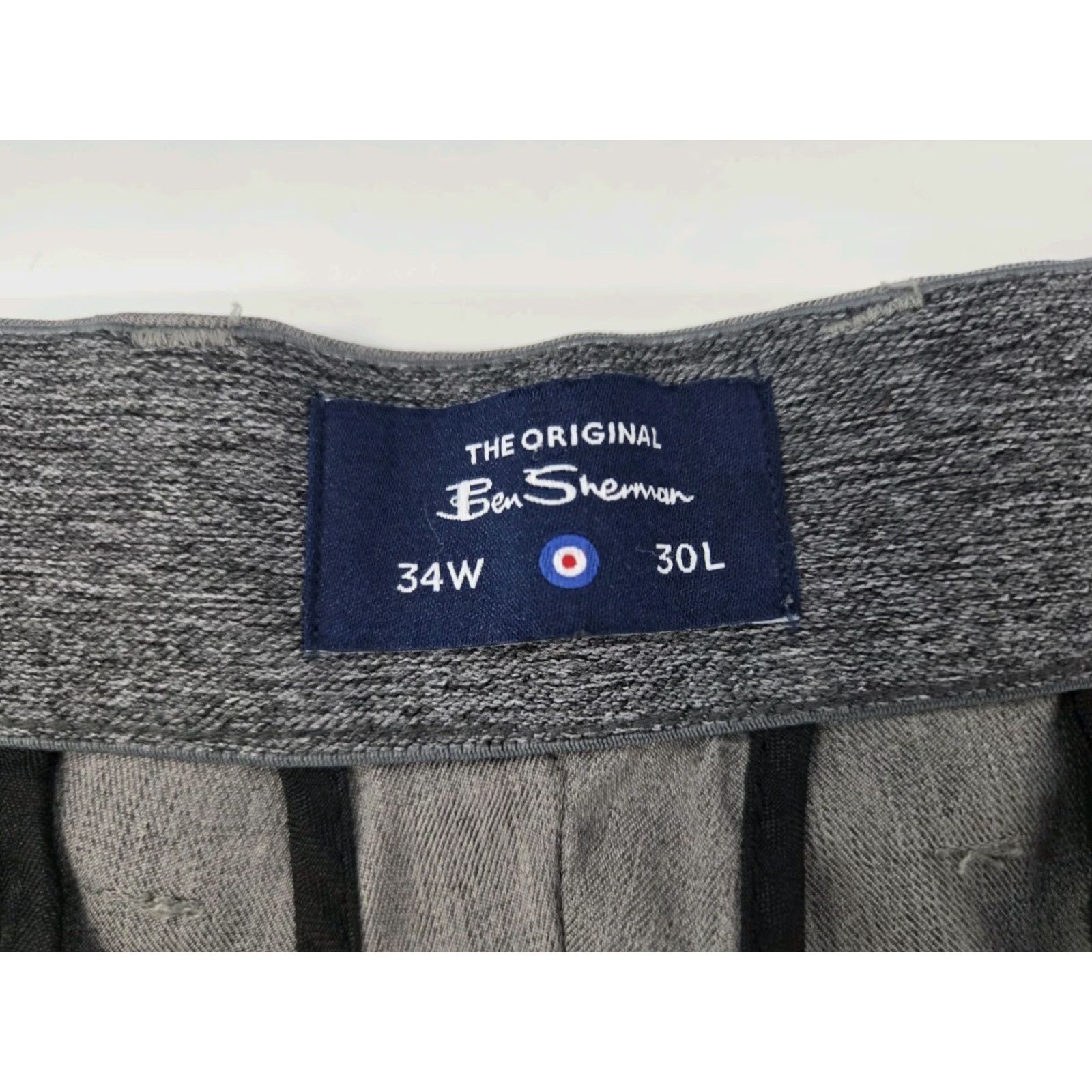 Ben Sherman Ben Sherman Mens Grey Golf Pants Size 34/30 Polyester/Spandex Size US 34 / EU 50 - 3 Thumbnail